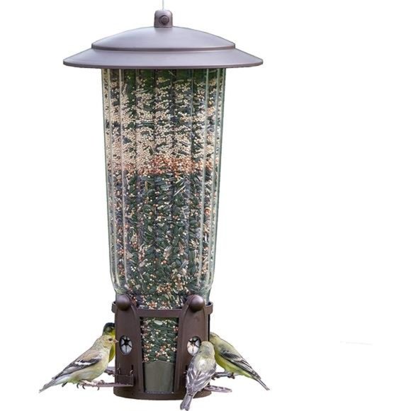 Squirrel-Be-Gone Max Large Wild Bird Feeder with Flexports,Squirrel Proof Feeder - Picture 1 of 6